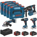 Bosch Combo Kit 18V Werkzeug-Set: GSR 18V-65 + GDX 18V-285 + GBH 18V-26 + GWS 18V-11