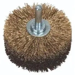 Bosch Holzstrukturb&uuml;rste f&uuml;r Bohrmaschinen - Gewellter Draht, vermessingt, 80 mm -