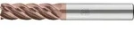 PFERD TOOLS VHM-Fr&auml;ser &Oslash;25mm, 5 Schneiden, mit Spanteiler, 3xDC, Radius 1mm, Schaft