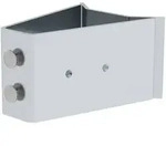 Munk Aluminium-Wandhalter f&uuml;r Rundmasten - 077019