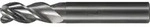 PFERD TOOLS VHM-Fr&auml;ser &Oslash;20mm, 3 Schneiden, 2xDC, Radius 2mm, unbeschichtet,...