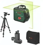 Bosch Kreuzlinien-Laser PLL360-15G Premium Set, 1 x Akku BA 3.6V 2.0Ah in Tasche -