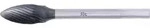 PFERD TOOLS Hartmetall Hochleistungsfr&auml;sstift Flamme B &Oslash; 06x13mm Schaft-&Oslash;...