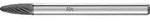 PFERD TOOLS Hartmetall Hochleistungsfr&auml;sstift Rundbogen RBF &Oslash; 03x07mm...