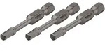 HAZET Schlag- u. Maschinenschrauber Torsions-Bits Sechskant 6,3 (1/4 Zoll)...