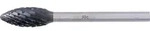 PFERD TOOLS Hartmetall Hochleistungsfr&auml;sstift Flamme B &Oslash; 06x13mm Schaft-&Oslash;...