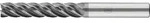 PFERD TOOLS VHM-Fr&auml;ser &Oslash;16mm, 5 Schneiden, mit Spanteiler, 5xDC, Radius 1mm,...