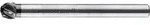 PFERD TOOLS Hartmetall Hochleistungsfr&auml;sstift ALLROUND Kugel KUD &Oslash; 04x03mm