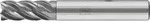 PFERD TOOLS VHM-Fr&auml;ser &Oslash;12mm, 5 Schneiden, mit Spanteiler, 2xDC, Radius...