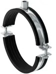 Fischer Massivrohrschelle FRSM 1/2" M10/M12 galvanisch verzinkt - 554243