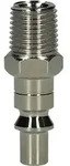 KS Tools Metall-Stecknippel, 1/4"AG, 44mm - 999.9087