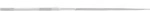 PFERD TOOLS Pr&auml;zisions-Nadelfeile Vierkant 140mm Schweizer Hieb 1, mittel -...