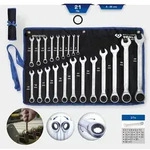Brilliant Tools Ratschenringschl&uuml;ssel-Satz, 21-tlg, 6 - 32 mm - BT013121