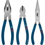 Bosch Zangen, tauchbeschichtete, rutschfeste Griffe, 3-teilges Set - 1600A03DN3