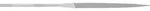 PFERD TOOLS Pr&auml;zisions-Nadelfeile Flachspitz 160mm Schweizer Hieb 1, mittel -