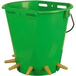 Kerbl Lammeimer mit 6 Saugern gr&uuml;n - 271 - gr&uuml;n