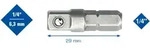 Brilliant Tools 1/4" Adapter - BT020909