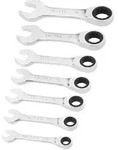 STANLEY FATMAX Kurzes Schraubenschl&uuml;ssel Set mit Ratsche, 7-teilig - FMMT82900-0