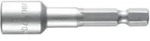 Wiha Steckschl&uuml;sseleinsatz magnetisch 55 mm Au&szlig;ensechskant 1/4 zoll E6,3 -...