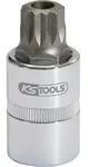 KS TOOLS 1/2" Bit-Stecknuss XZN mit Stirnlochbohrung, M16, 110 mm - 911.5392