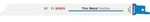 Bosch Thin Metal flexible S1122EF Blatt, 0,9 x 19 x 225 mm, 100-St&uuml;ck -...