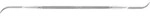 PFERD TOOLS Pr&auml;zisions-Riffelfeile Typ 942 P 150mm Schweizer Hieb 2, mittel-fein -