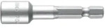 Wiha Steckschl&uuml;sseleinsatz 55 mm Au&szlig;ensechskant 1/4 zoll E6,3 - 04508