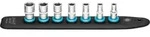 HAZET SmartRail mit 7 Steckpl&auml;tzen Vierkant 6,3 mm (1/4 Zoll) 7-teilig,