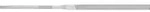 PFERD TOOLS Pr&auml;zisions-Nadelfeile Flachstumpf 140mm Schweizer Hieb 3, fein -