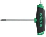 Wiha Stiftschl&uuml;ssel mit Quergriff ComfortGrip TORX mit Seitenabtrieb mattverchromt -