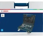Bosch 1/4"- + 1/2"-Ratschen, 80-teilges Set - 1600A03AD0