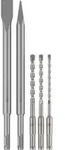 Bosch SDS plus-3C Mei&szlig;el- und Bohrer, D 5,5/7/8 mm, 5-teilges Set f&uuml;r Bohrh&auml;mmer -