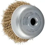 PFERD TOOLS Topfb&uuml;rste ungezopft TBU &Oslash; 60 mm M14 vermessingter