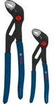 Bosch Wasserpumpenzangen, tauchbeschichtete, rutschfeste Griffe, 2-teilges Set -