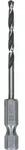 Bosch Metal HSS Spiralbohrer, 3 x 33 x 72 mm, HEX 1/4 Schaft - 2608577865