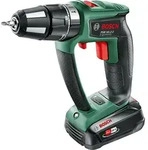 Bosch Akku-Zweigang-Schlagbohrschrauber PSB 18 LI-2 Ergonomic, mit 1 x PBA 18V 2.5 Ah