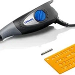DREMEL Gravierer 290-1 Kompaktwerkzeug mit 1 Zubeh&ouml;r, 1 Schablone - F0130290JM