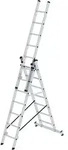 Munk Mehrzweckleiter 3-teilig mit nivello&reg;-Traverse - 011107