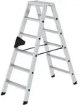 Munk Stufen-Stehleiter beidseitig begehbar - 040212