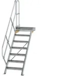 Munk Treppe mit Plattform 45&deg; Stufenbreite 600 mm - 600427