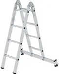 Munk Klappleiter 2-teilig mit nivello&reg;-Traverse - 032208