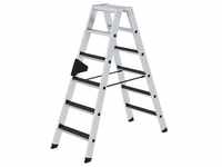 Munk Stufen-Stehleiter beidseitig begehbar mit clip-step R13 2x6 Stufen - 041639