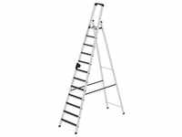 Munk Stufen-Stehleiter einseitig begehbar mit clip-step R13 12 Stufen - 041632