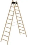 Munk Sprossen-Stehleiter Holz - 033220