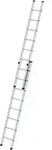 Munk Sprossen-Schiebeleiter 2-teilig ohne Traverse - 020208