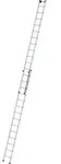 Munk Sprossen-Schiebeleiter 2-teilig ohne Traverse - 020214