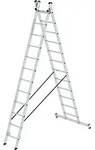 Munk Sprossen-Mehrzweckleiter 2-teilig mit nivello&reg;-Traverse - 031224