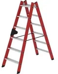 Munk Stufen-Stehleiter beidseitig begehbar GFK / Alu - 034112