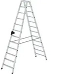 Munk Stufen-Stehleiter beidseitig begehbar - 040224