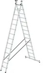 Munk Sprossen-Mehrzweckleiter 2-teilig mit nivello&reg;-Traverse - 031228